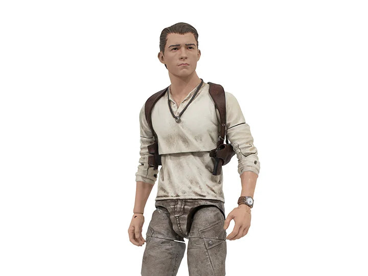 Uncharted Nathan Drake Deluxe Action Figure - Collectible Video Game Character Statue for Display & Gifts - Perfect for Gamers, Collectors, and Movie Fans