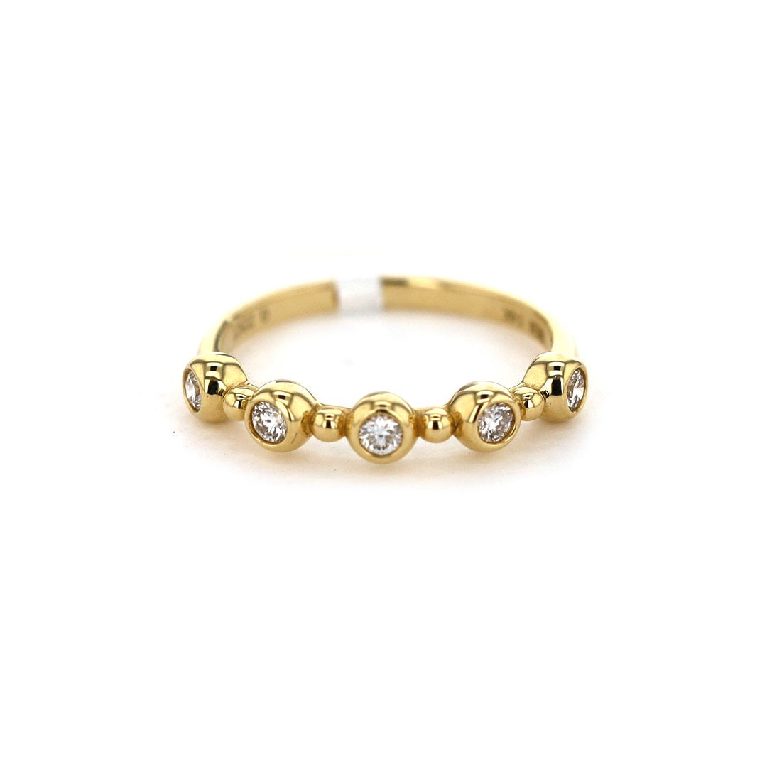 0.23 Carat Total Weight (CTW) Diamond Band Ring - Elegant Wedding, Anniversary, or Promise Ring for Women