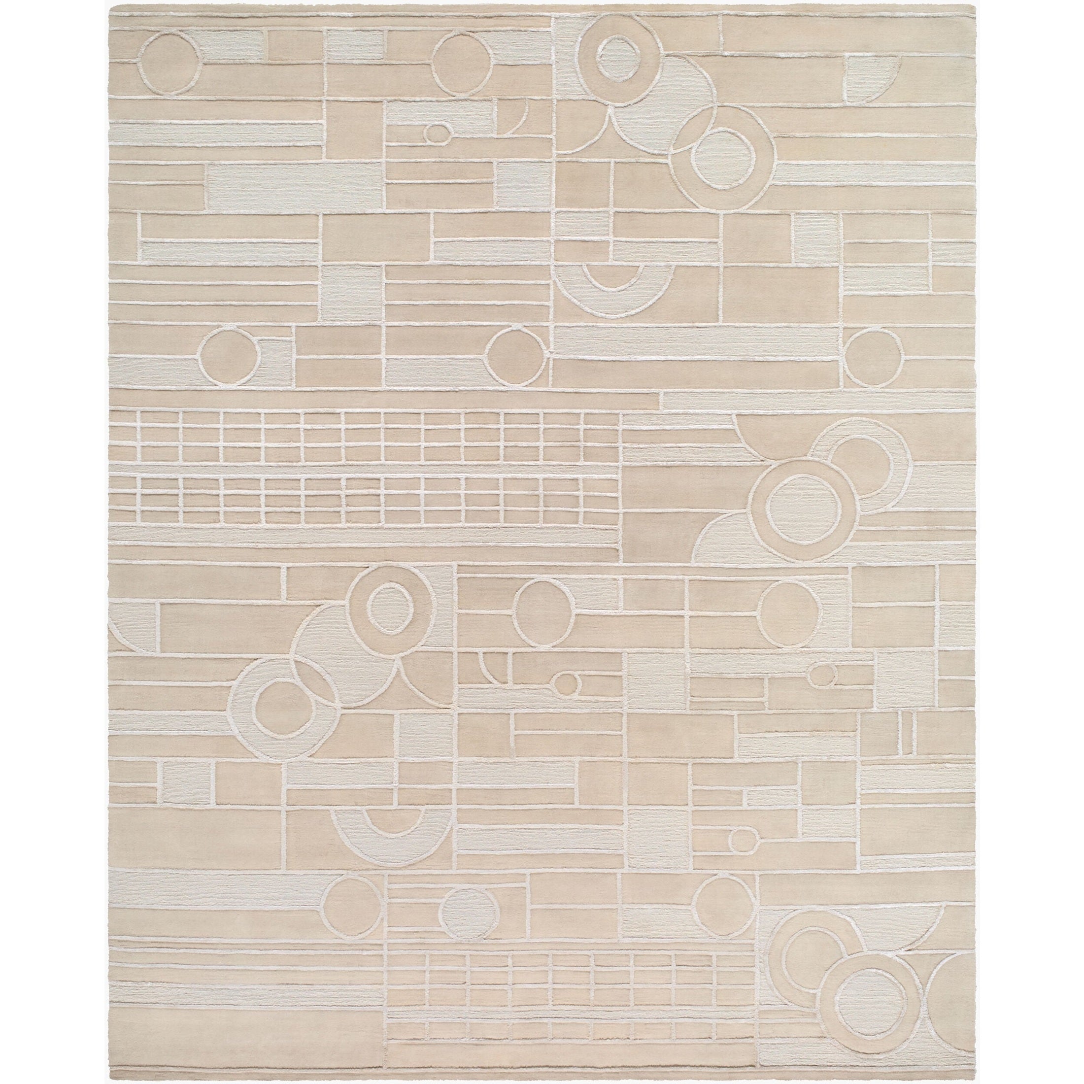Transcendence Rug - Soft Warm Grey Area Rug for Living Room, Bedroom & Home Decor | Cozy & Stylish Floor Covering