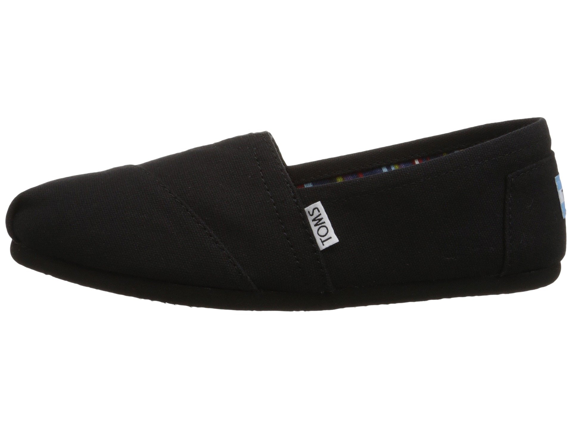 TOMS Classic Canvas Slip-On Shoes - Comfortable & Lightweight Casual Shoes for Men & Women | Perfect for Walking, Travel, and Everyday Wear