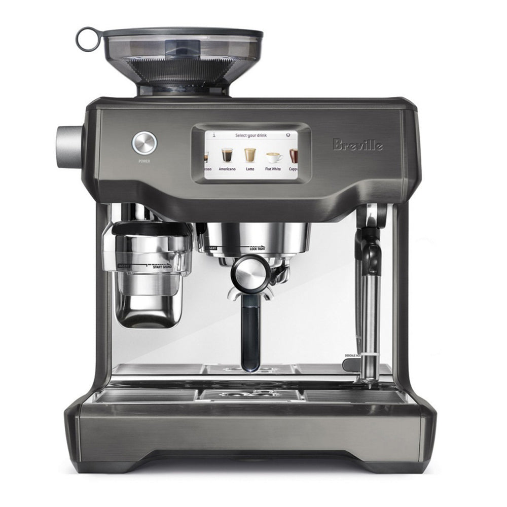 Breville Oracle Touch Espresso Machine - Automatic Coffee Maker with Built-in Grinder, Black Stainless Steel (BES990BST1BCA1) - Perfect for Home Baristas & Coffee Lovers