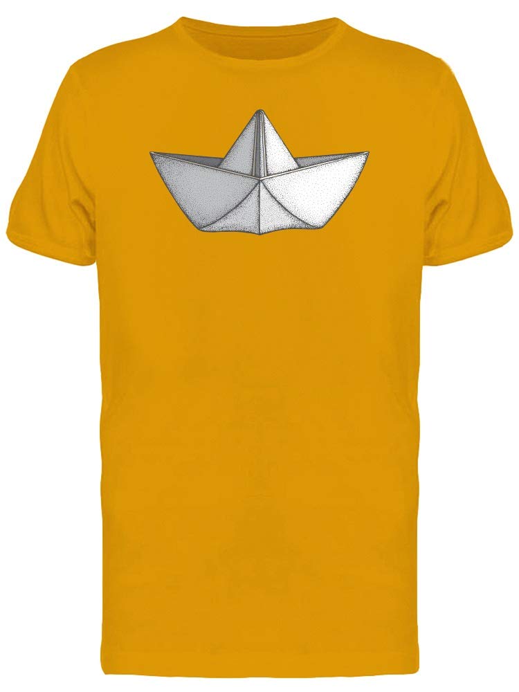 Smartprints Paper Boat Graphic T-Shirt for Men - Casual Cotton Tee for Everyday Wear & Street Style Outfits