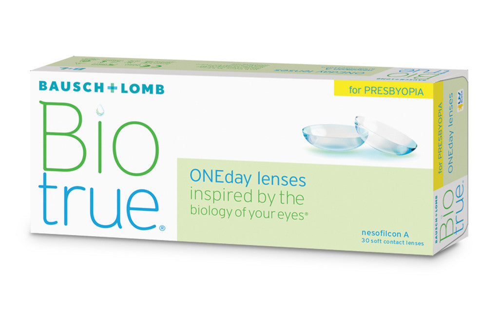 Biotrue ONEday for Presbyopia Daily Disposable Contact Lenses - 30 Pack (6 Boxes of 5 Lenses) | Moisturizing & Comfortable for All-Day Wear | Perfect for Reading, Computer Use & Active Lifestyles | Fast Shipping via StarTrack Courier