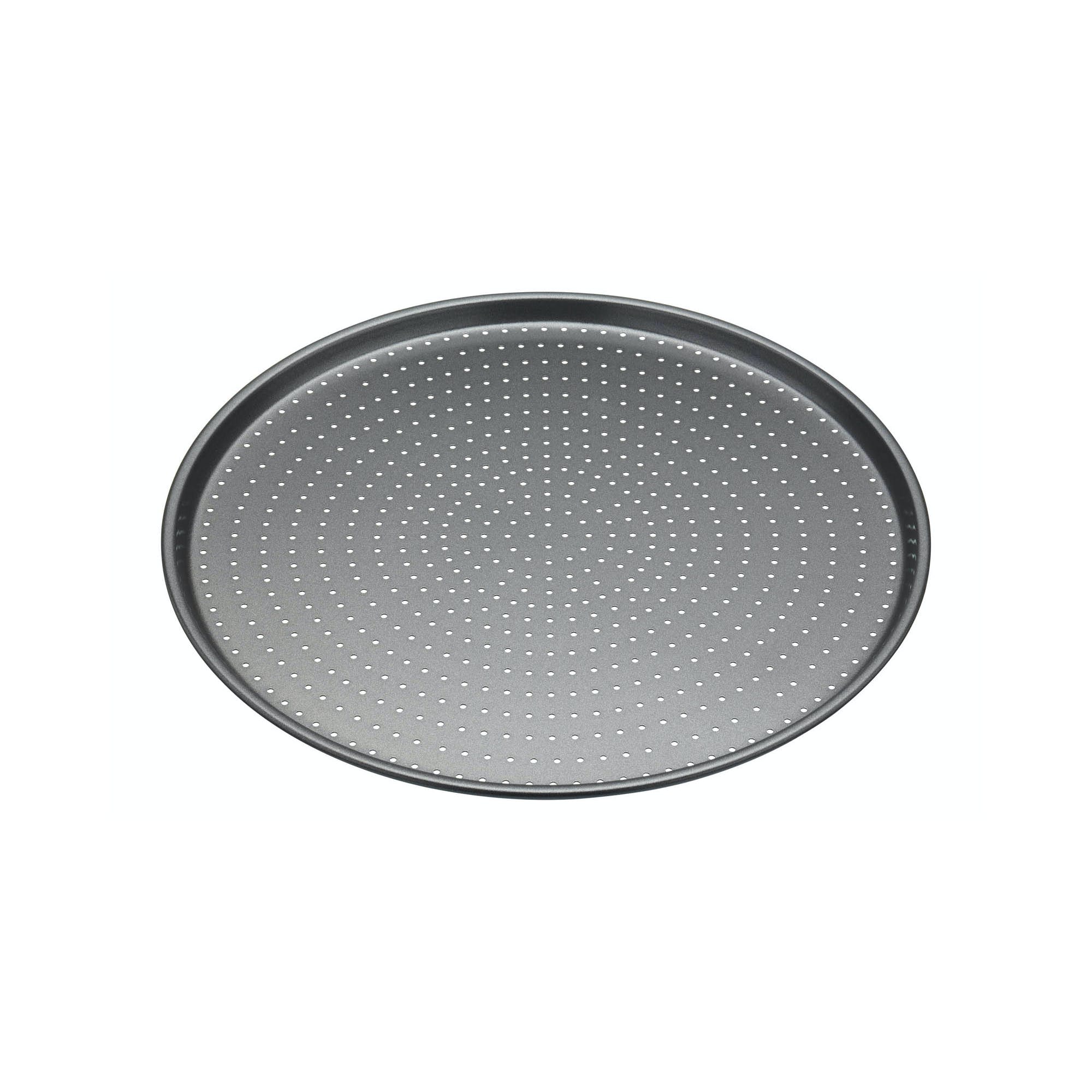 Non-Stick Pizza Baking Tray for Perfect Crust | MasterClass Crusty Bake Pan | Ideal for Home Ovens, Restaurants & Pizza Parties
