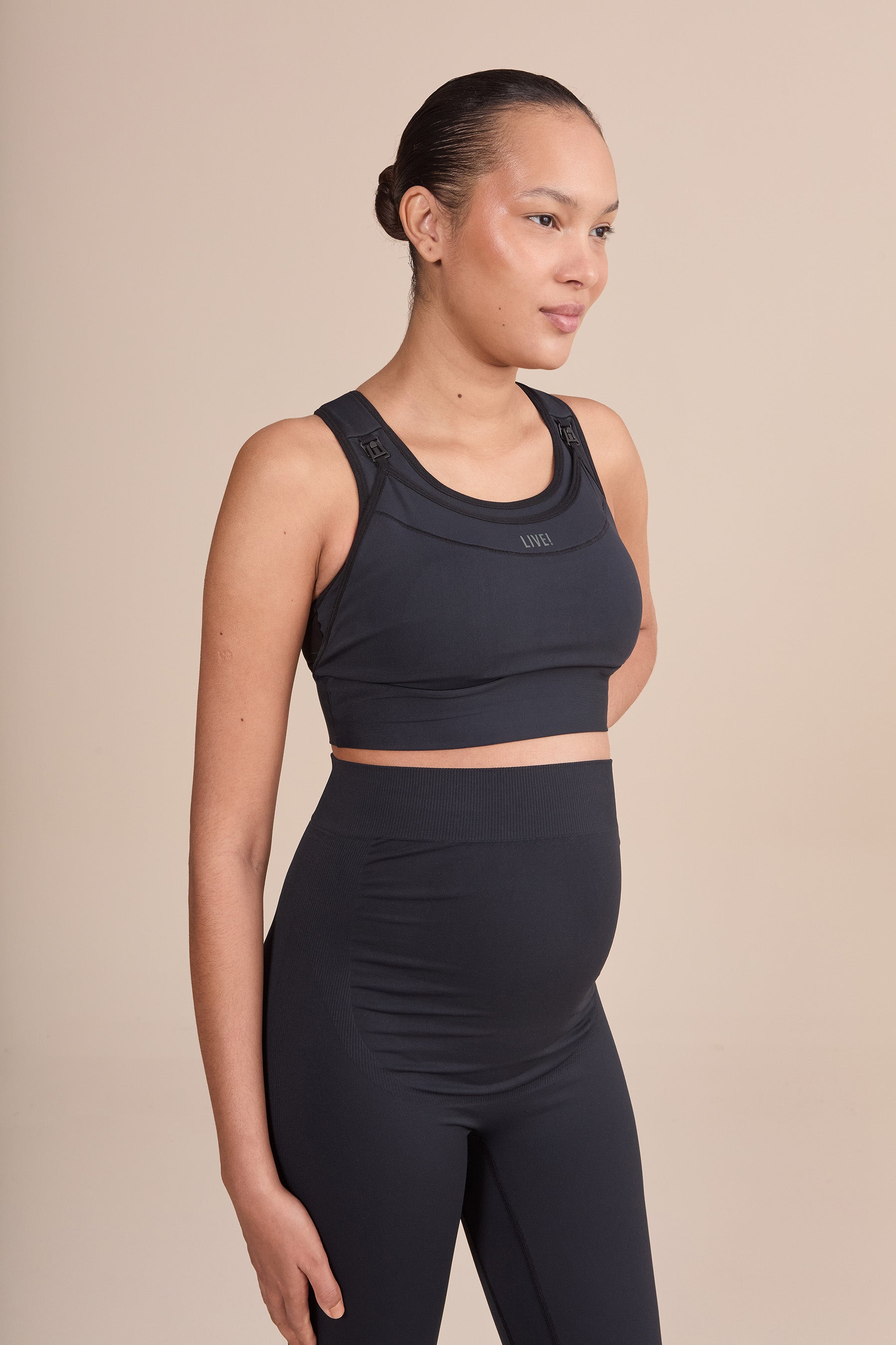 Comfortable Maternity Nursing Sports Bra for Women - Breathable & Supportive for Pregnancy, Breastfeeding & Postpartum Workouts