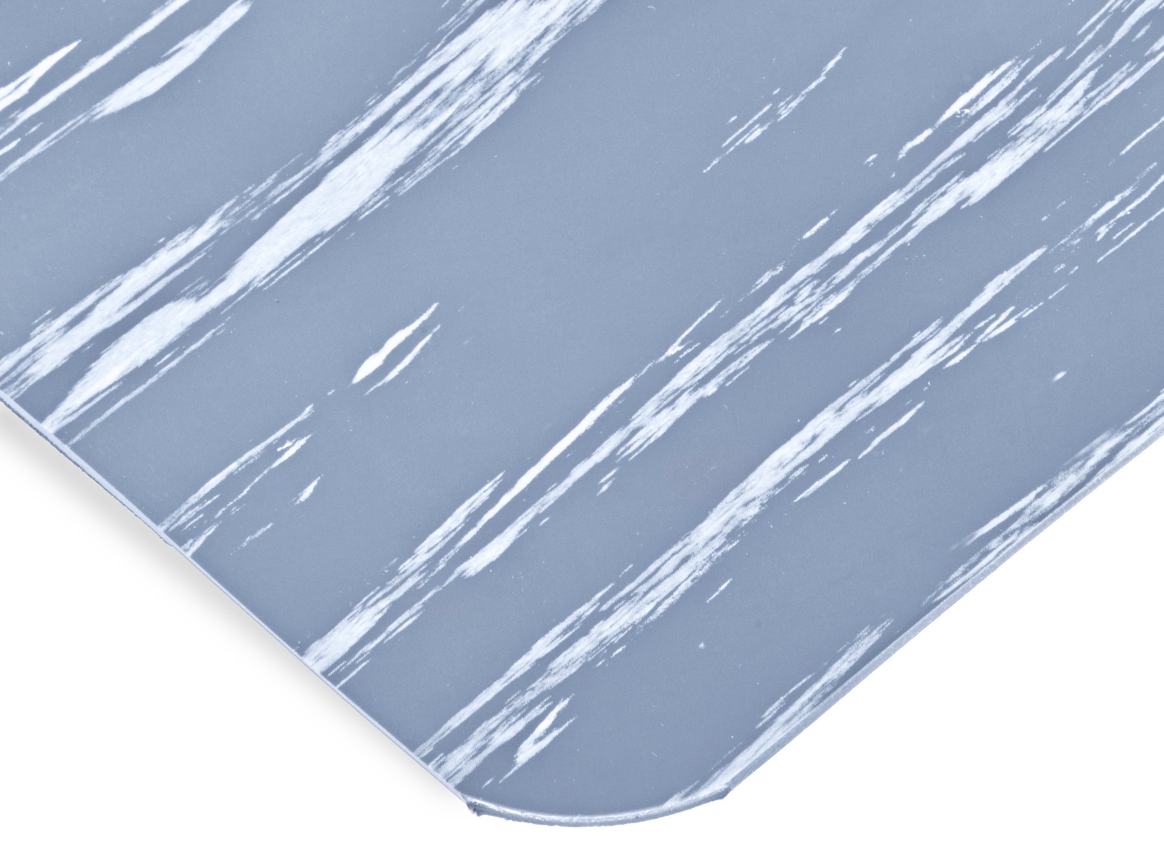 Notrax 511 Marble-Tuff™ Anti-Fatigue Safety Mat - 3' x 5' Blue Non-Slip Floor Mat for Kitchen, Office, Workshop & Standing Desks - Comfortable & Durable for Home or Business Use