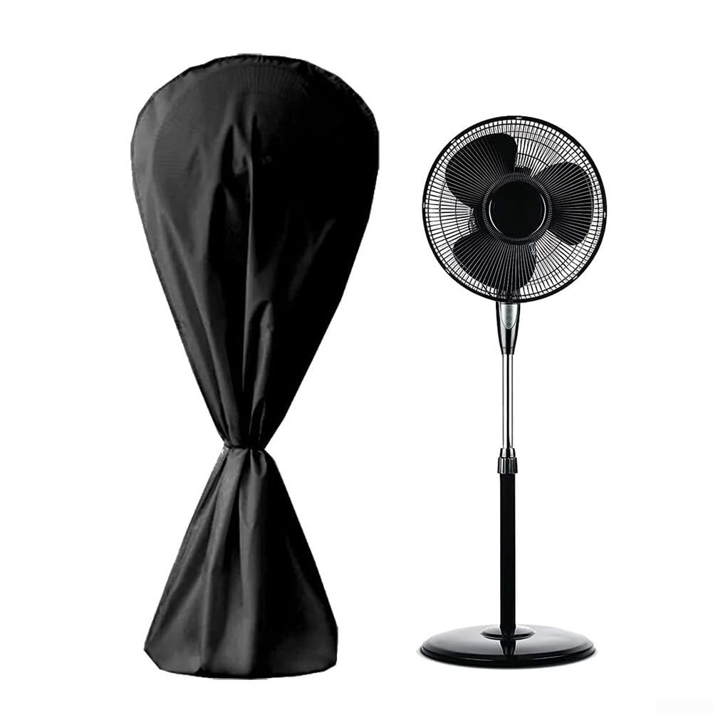 Waterproof & Dustproof Fan Cover for Standing & Round Floor Fans - Household Fan Protector for Indoor & Outdoor Use