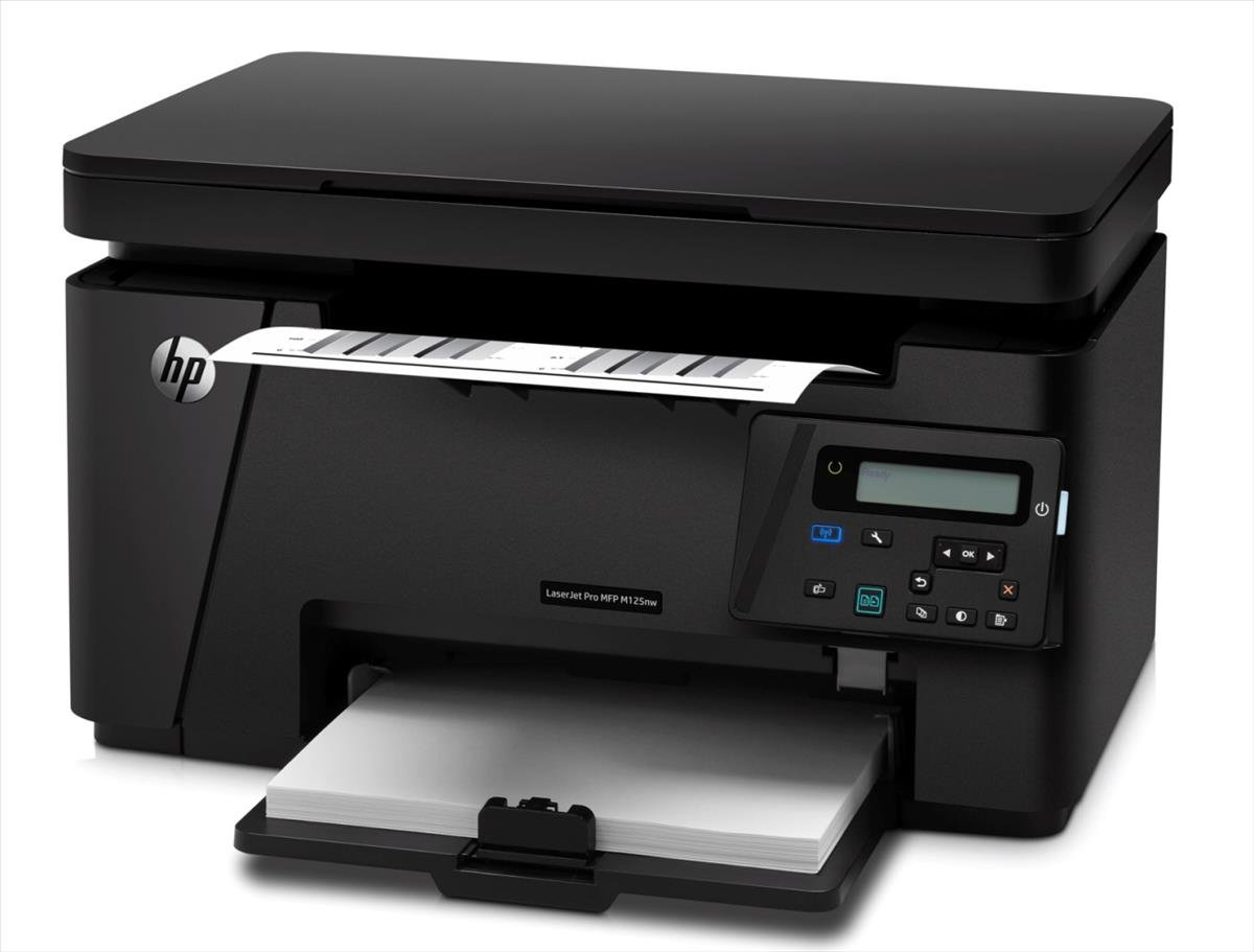 HP M125nw Wireless Monochrome Laser Printer with Scanner & Copier - Fast Home & Office Printing for Documents, Contracts & Reports