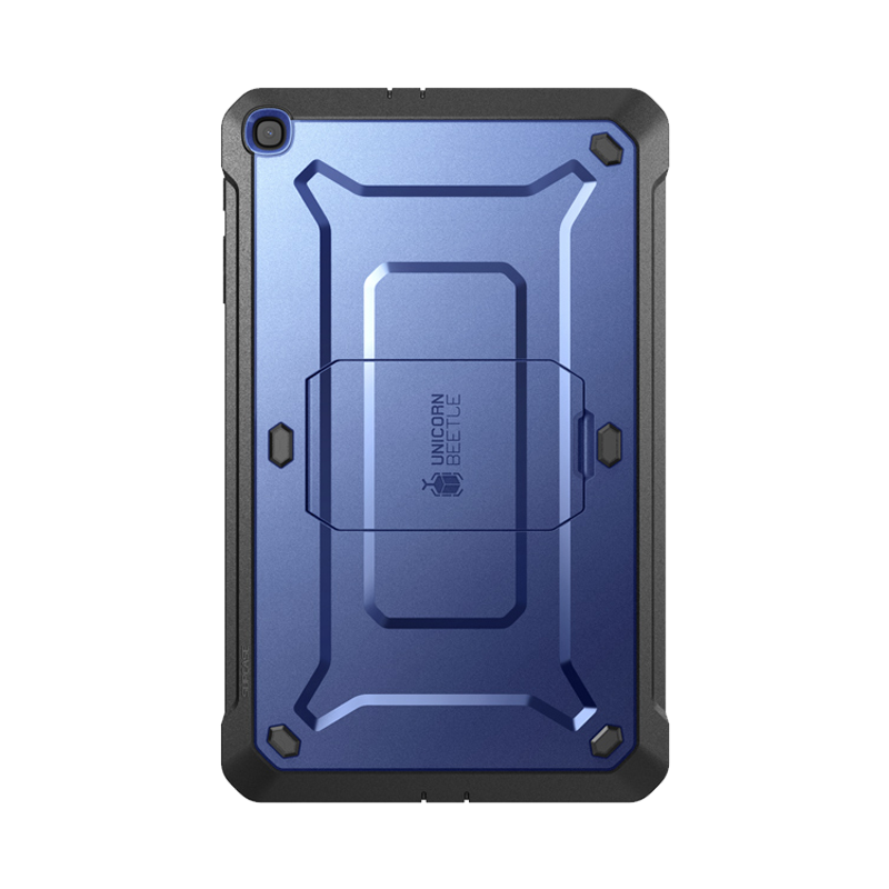 Samsung Galaxy Tab A 10.1 Inch (2019) Tablet Case - Unicorn Beetle Pro Series Rugged Full-Body Protective Cover with Built-in Screen Protector (Metallic Blue) | Perfect for Travel, Work & Outdoor Activities