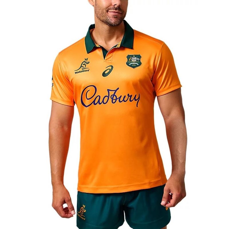 ASICS Wallabies 2025 Lions Tour Authentic Replica Jersey for Men & Women - Perfect for Rugby Games, Fan Events & Sports Enthusiasts