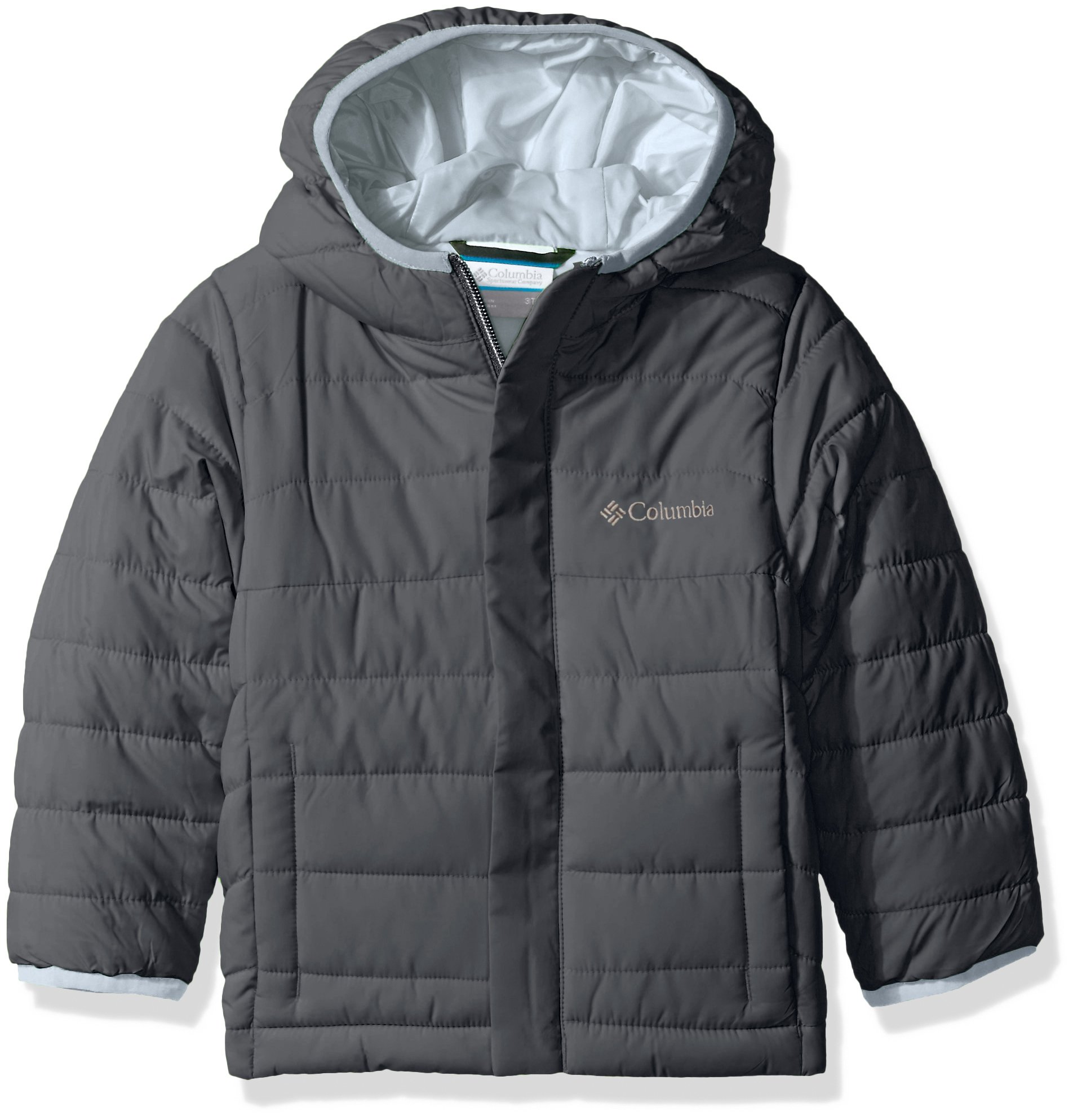 Columbia Little Boys' Powder Lite Puffer Jacket - Lightweight Winter Coat for Kids, Water-Resistant & Warm - Perfect for Snow Play, Skiing & Outdoor Adventures