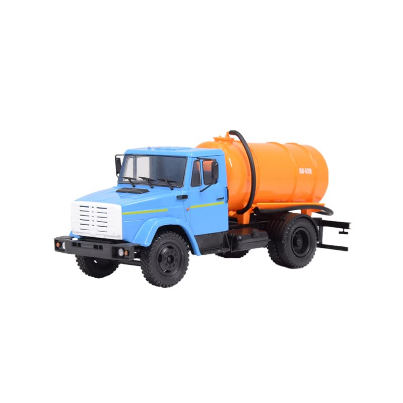 1/43 Scale Soviet Russia KO-520 ZIL-508.1 Vacuum Tank Truck Pre-Built ABS Model - Collectible Diecast Truck for Display, Gift & Military Vehicle Enthusiasts - Perfect for Home Office Decor, Model Showcase & Historical Collection