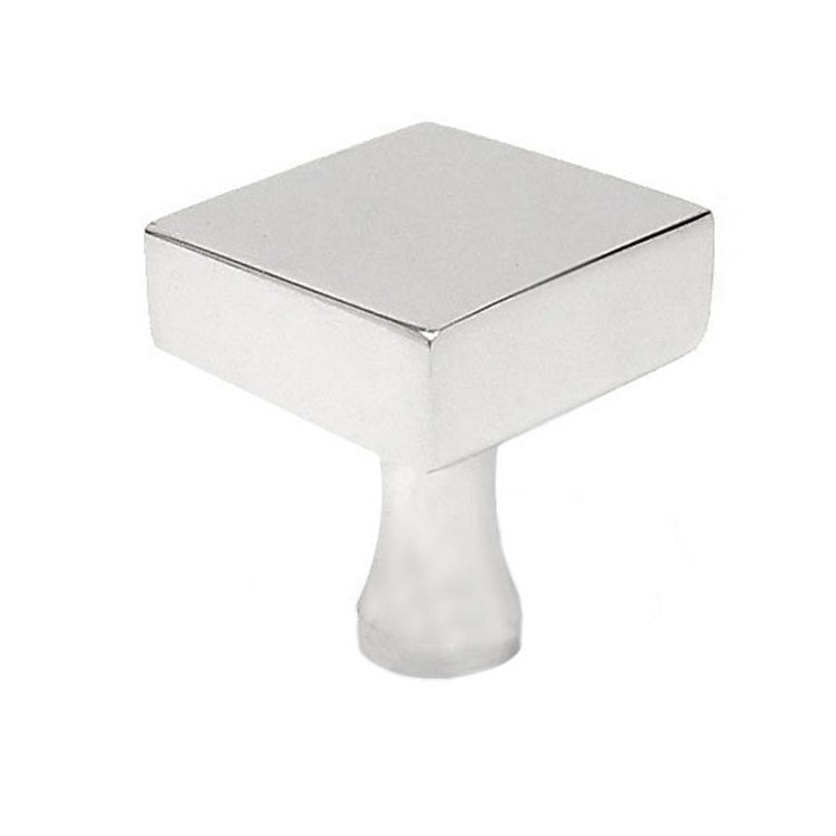 121 Series 1 1/4 Inch Square Cabinet Knob - Solid Brass Hardware for Kitchen Cabinets, Dressers & Furniture (Set of 10) - Perfect for Home Renovation and DIY Projects