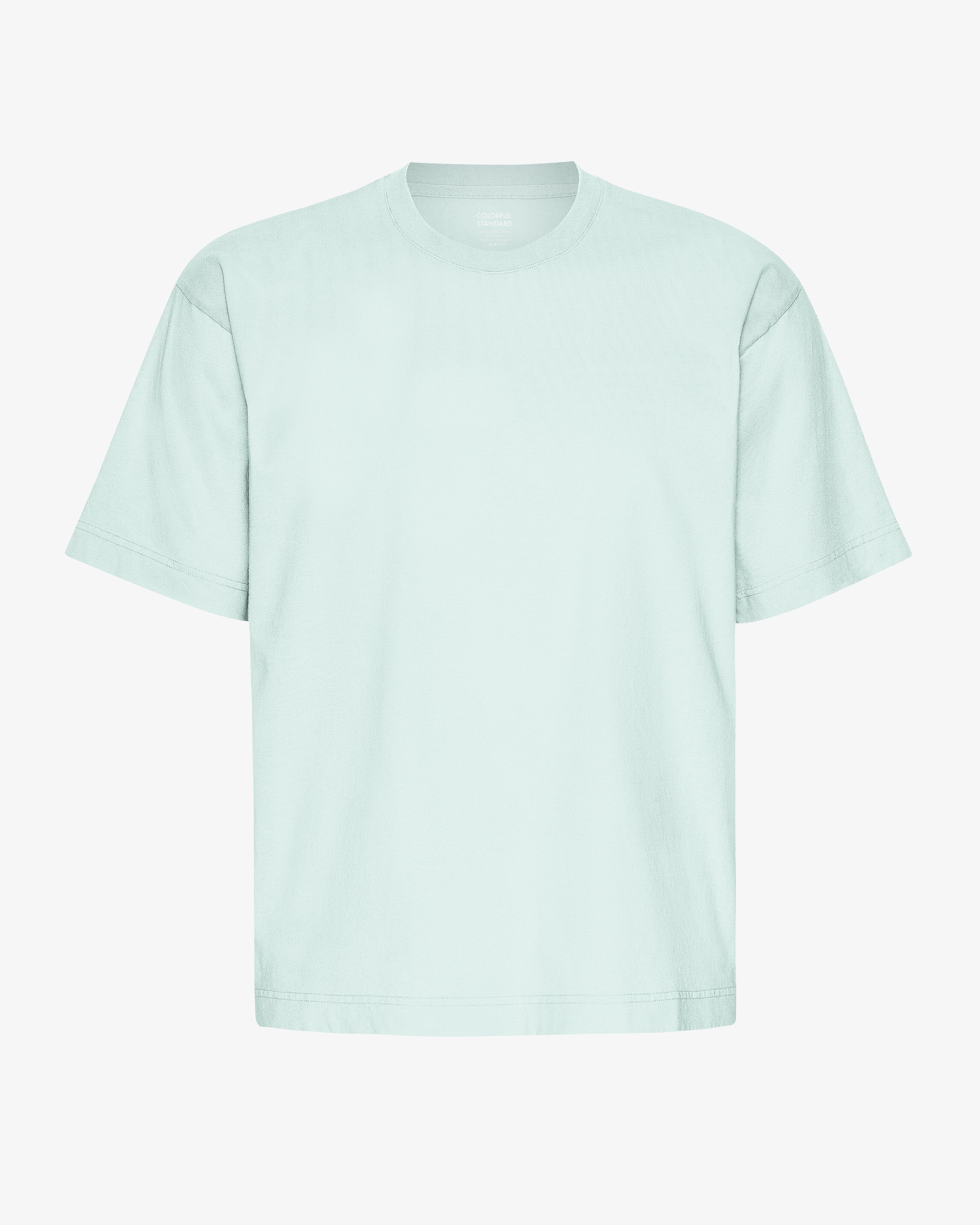 Organic Oversized T-Shirt for Women - Light Aqua - Soft & Comfortable Cotton Tee - Perfect for Casual Wear, Loungewear & Everyday Outfits