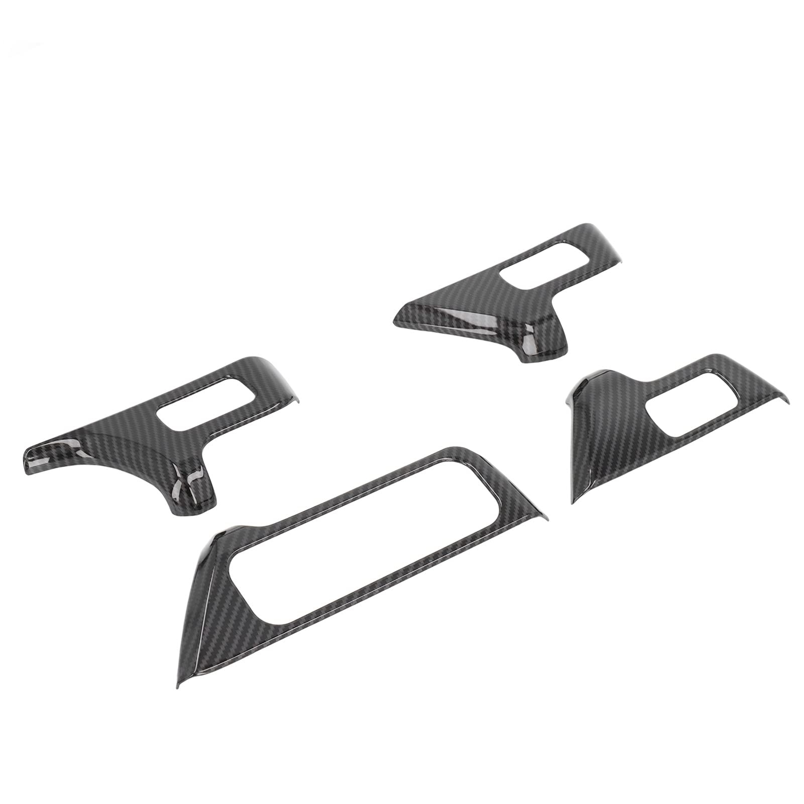 Durable Car Window Control Panel Cover - 4pcs Abrasion Resistant Window Lift Switch Frame Protector | Interior Accessories for Jeep, Truck & SUV | Prevent Scratches & Enhance Vehicle Aesthetics