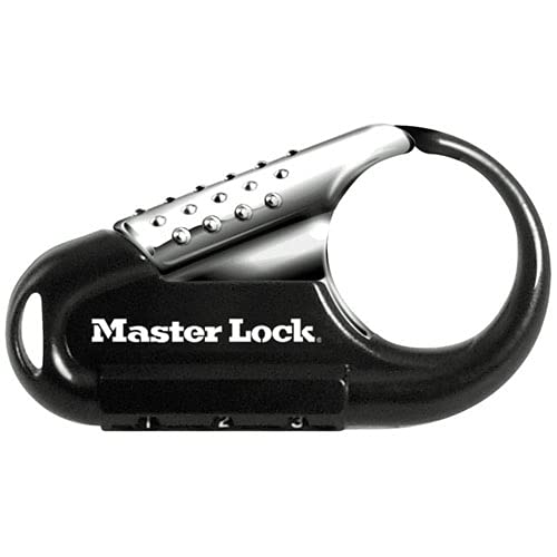 Master Lock 1547DCM Combination Backpack Lock - Set Your Own Code, Black (28 Pack) - Secure School Bags, Gym Lockers & Travel Luggage