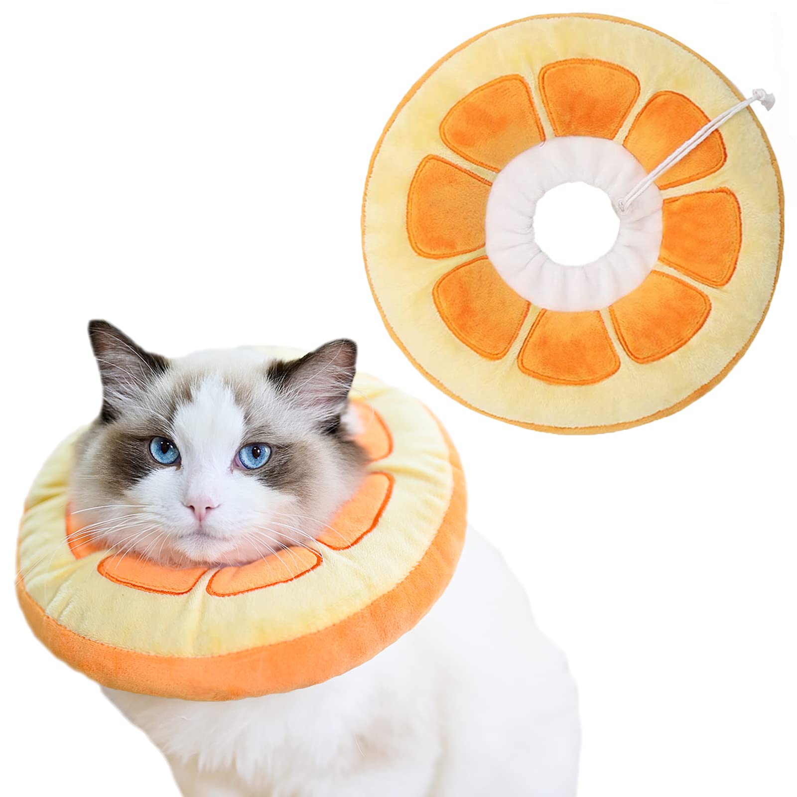 Soft Cat Cone Collar for Kittens - Comfortable Elizabethan Collar to Prevent Licking & Scratching | Perfect for Post-Surgery Recovery & Wound Protection