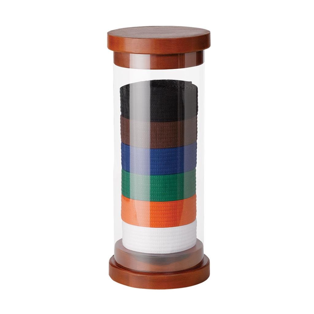 6-Tier Cylinder Belt Display Stand for Retail Stores - Perfect for Jewelry, Watches, and Accessories Showcase