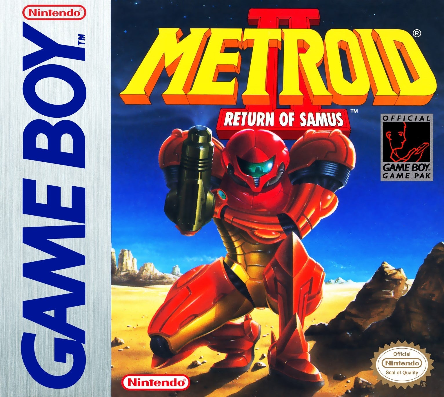 Metroid II: Return of Samus - Classic Action-Adventure Game for Nintendo Game Boy | Perfect for Retro Gaming Enthusiasts & Collectors