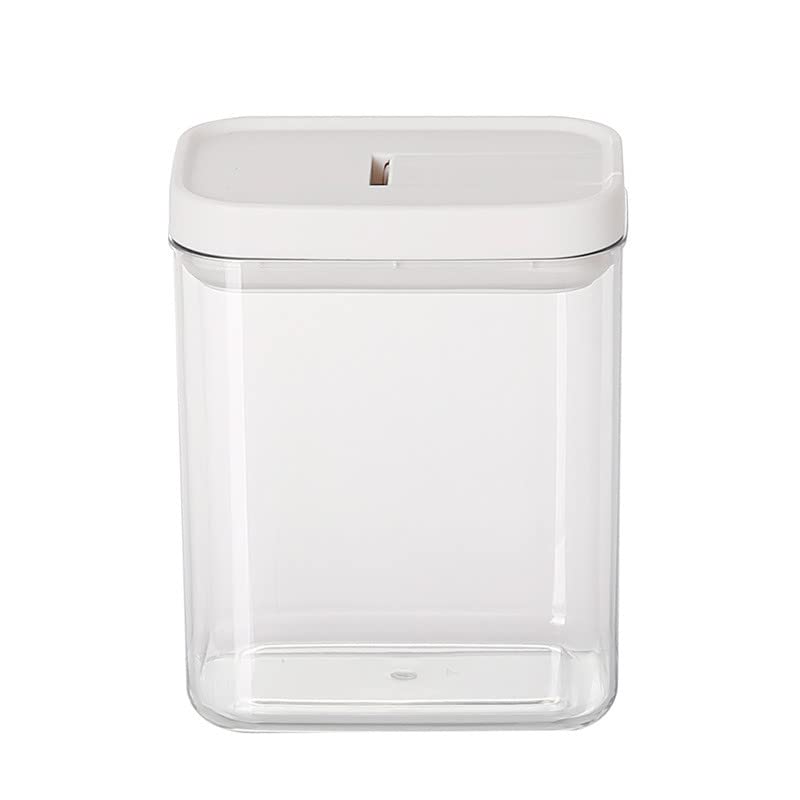 Airtight Plastic Food Storage Containers for Kitchen - Sealed Grain & Dry Food Organizer with Lids - Perfect for Pantry, Meal Prep & Leftovers