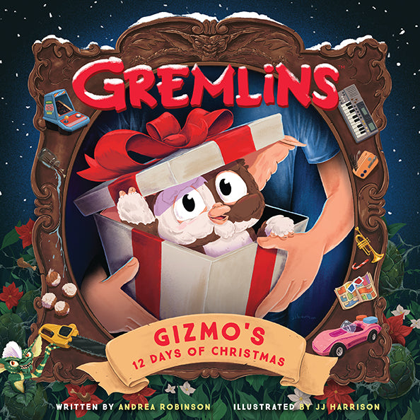 Gremlins: Gizmo's 12 Days of Christmas Plush Toy - Perfect Holiday Gift for Movie Fans & Christmas Decorations