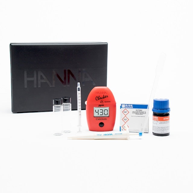 Hanna Instruments HI758 Handheld Colorimeter for Marine Calcium Testing – Accurate Water Quality Analysis for Aquariums, Reef Tanks & Saltwater Pools