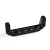 AR60 Axle Servo Mount for RC Crawlers - Heavy Duty Black Aluminum Upgrade Part - Perfect for Rock Crawling & Off-Road RC Vehicles