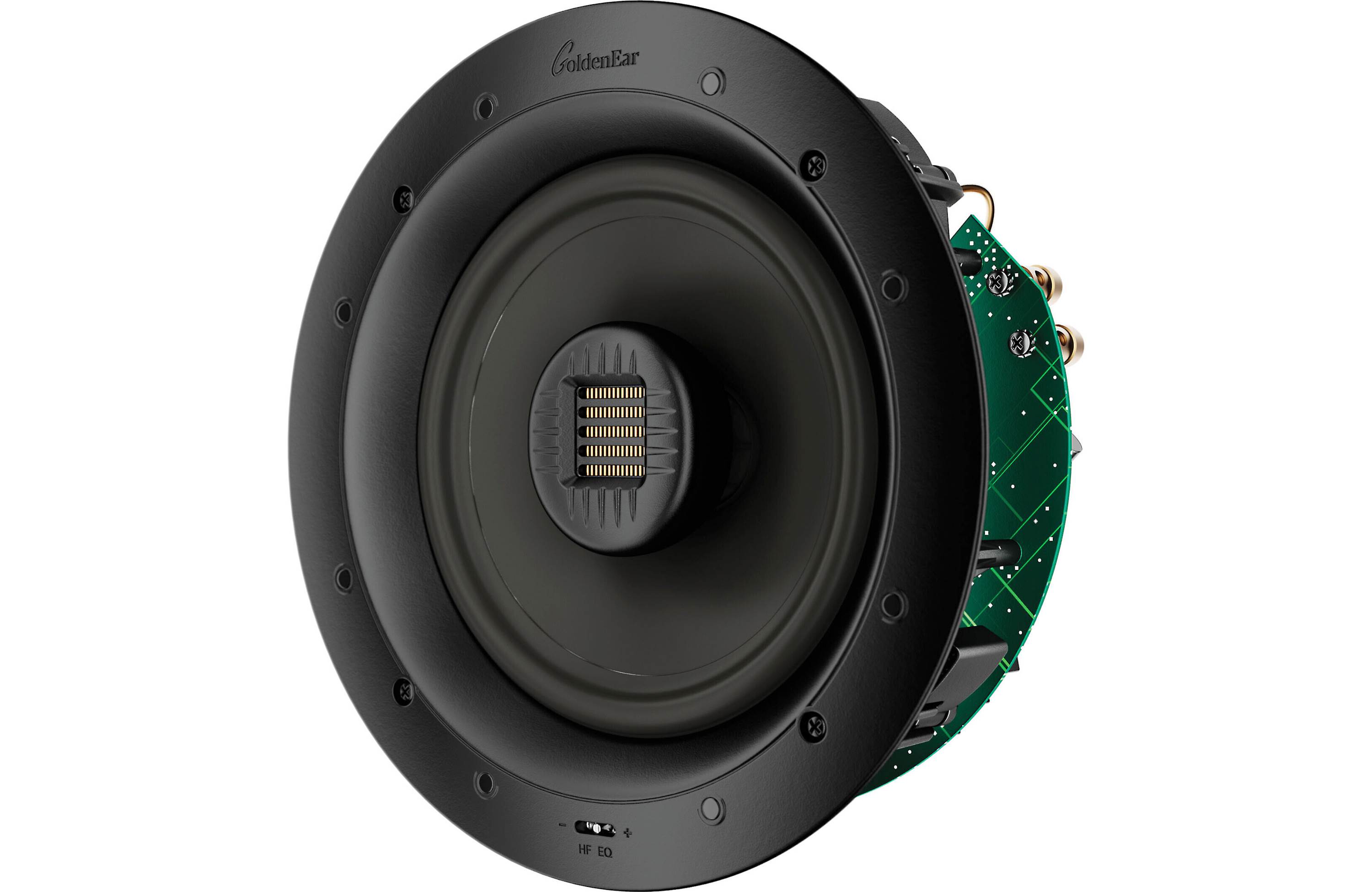 GoldenEar Invisa 850 8-Inch Premium In-Ceiling Speaker - High-Quality Audio for Home Theater & Surround Sound Systems - Perfect for Living Rooms, Bedrooms & Home Cinemas