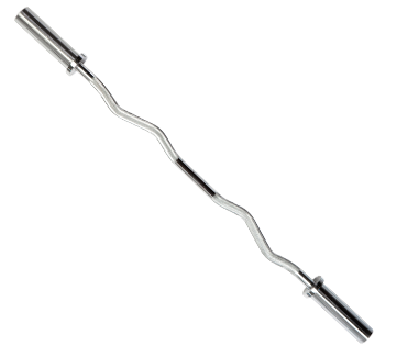 Troy Barbell GOZ 47 Economy EZ Curl Bar - Weightlifting Bar for Home Gym, Strength Training & Bicep Curls - Perfect for Beginners & Professional Workouts