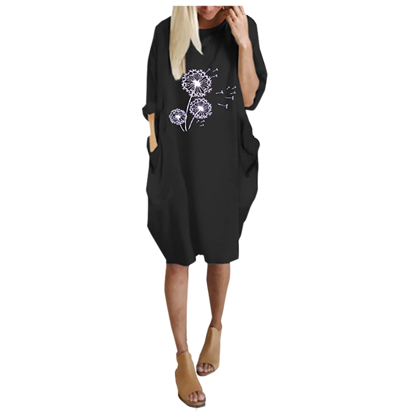 Women's Green Boho Floral Print Midi Dress - Sleeveless Backless Summer Maxi Dress with Crew Neck | Perfect for Beach Vacations, Outdoor Parties & Casual Wear