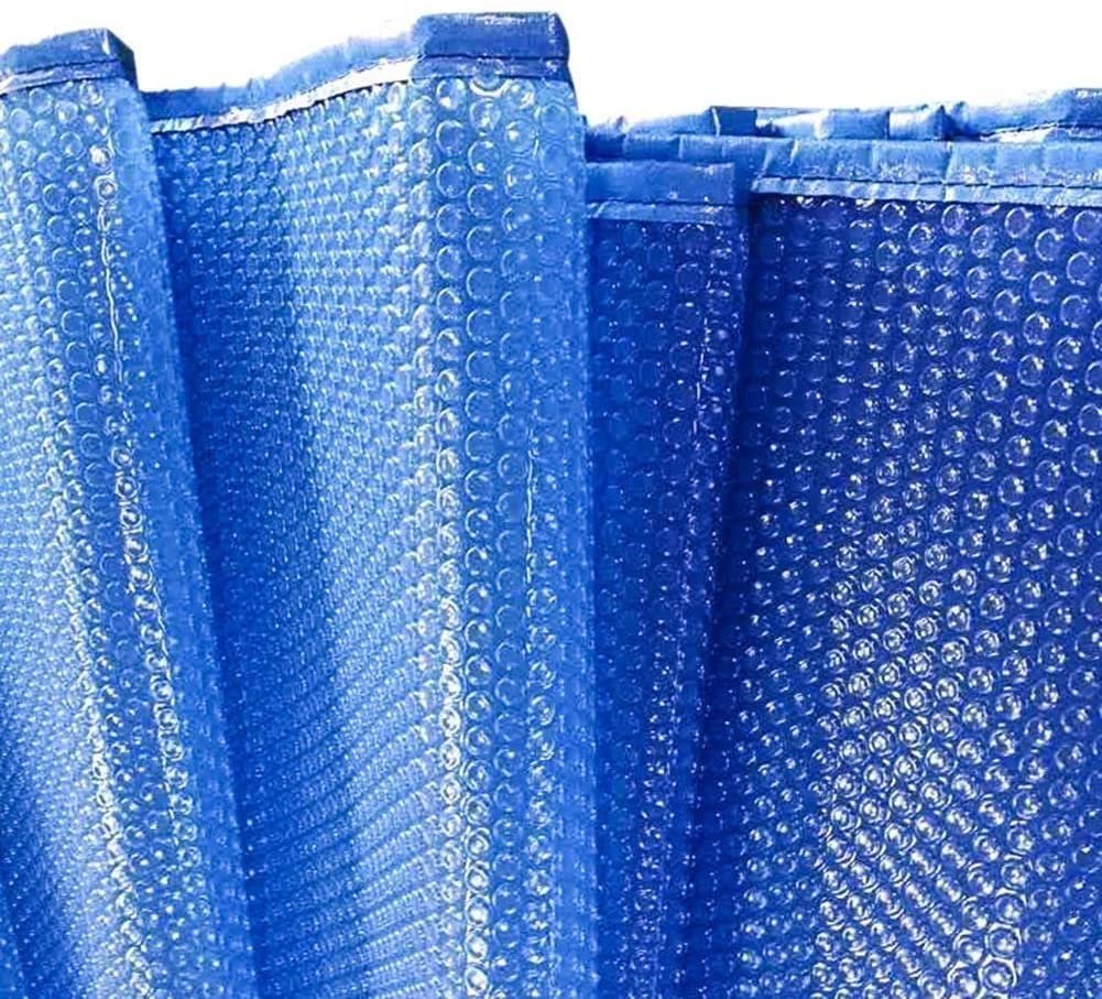 YAOJIA Blue Rectangular Solar Pool Cover for Above Ground & Inflatable Pools - 2m x 6m (6ft x 19ft) Thermal Heating Blanket, Anti-Evaporation Safety Cover - Perfect for Backyard, Summer Swimming & Energy Savings