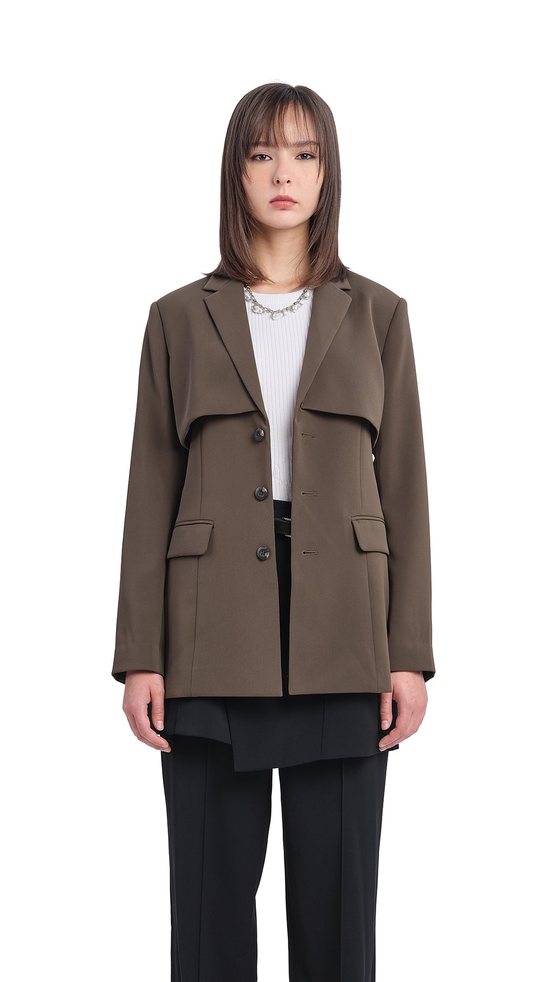 Stylish Women's Cut Out Blazer Jacket - Trendy Open Back Formal Blazer for Office, Party & Evening Outfits | Perfect for Workwear, Night Out & Special Occasions