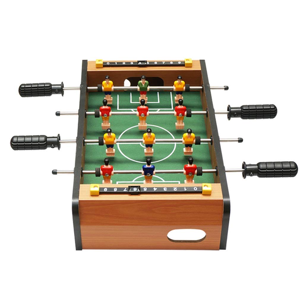 Kids Wooden Foosball Table Game - 4 Player Family Football Toy for Ages 3-10 | Educational Sports Gift for Children | Perfect for Playrooms, Game Nights & Birthday Parties