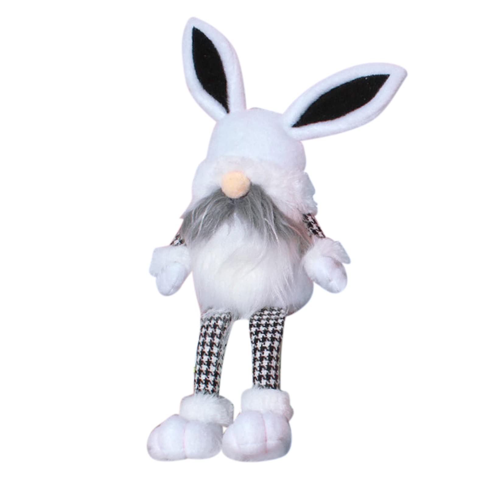 Easter Bunny Gnome Decor - Handmade Swedish Elf Doll for Easter Party & Home Decoration