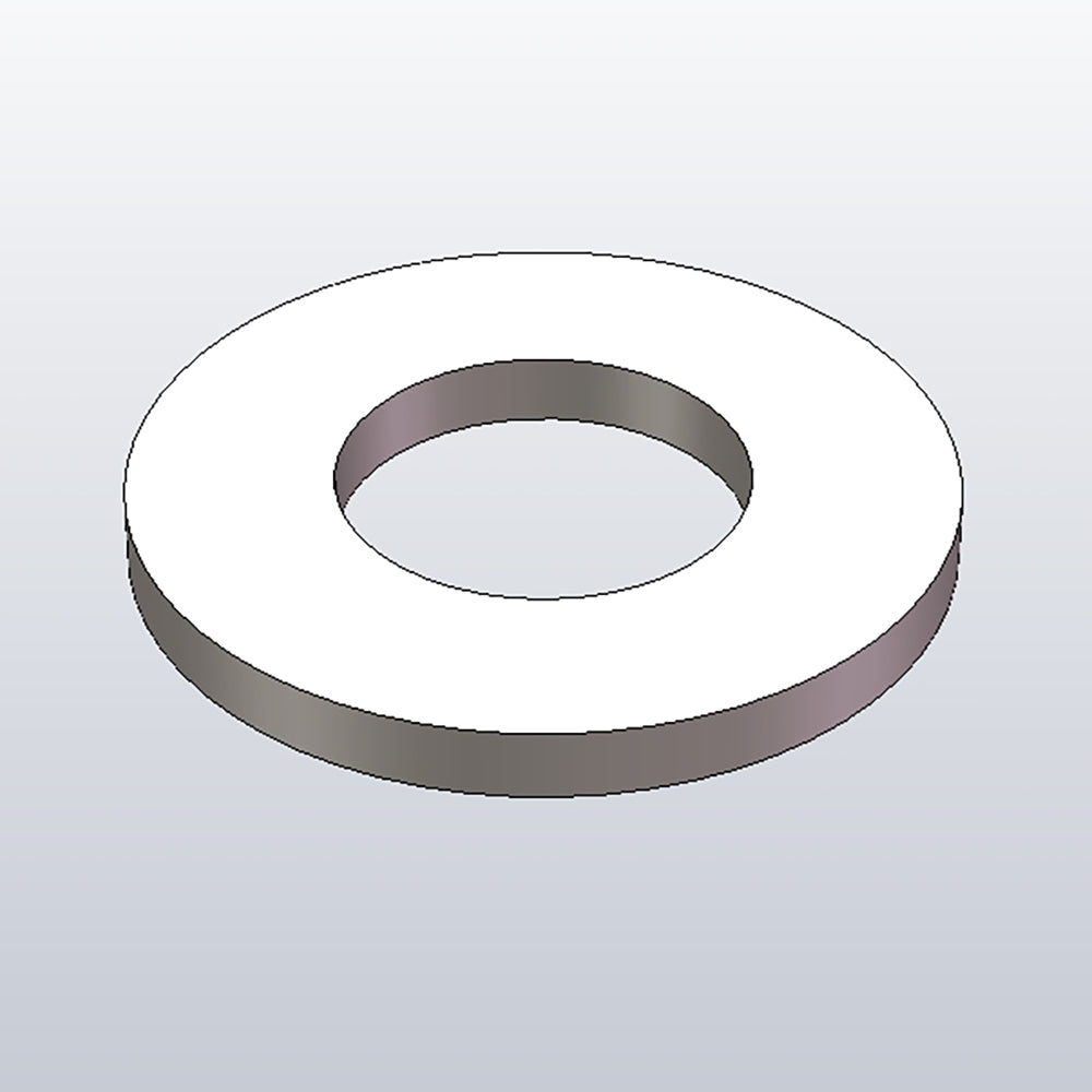 BG1600S 33 Flat Washer D4 - Stainless Steel Metric Washers for Industrial Machinery, Automotive & Plumbing Applications - Heavy Duty Fasteners for Secure Connections