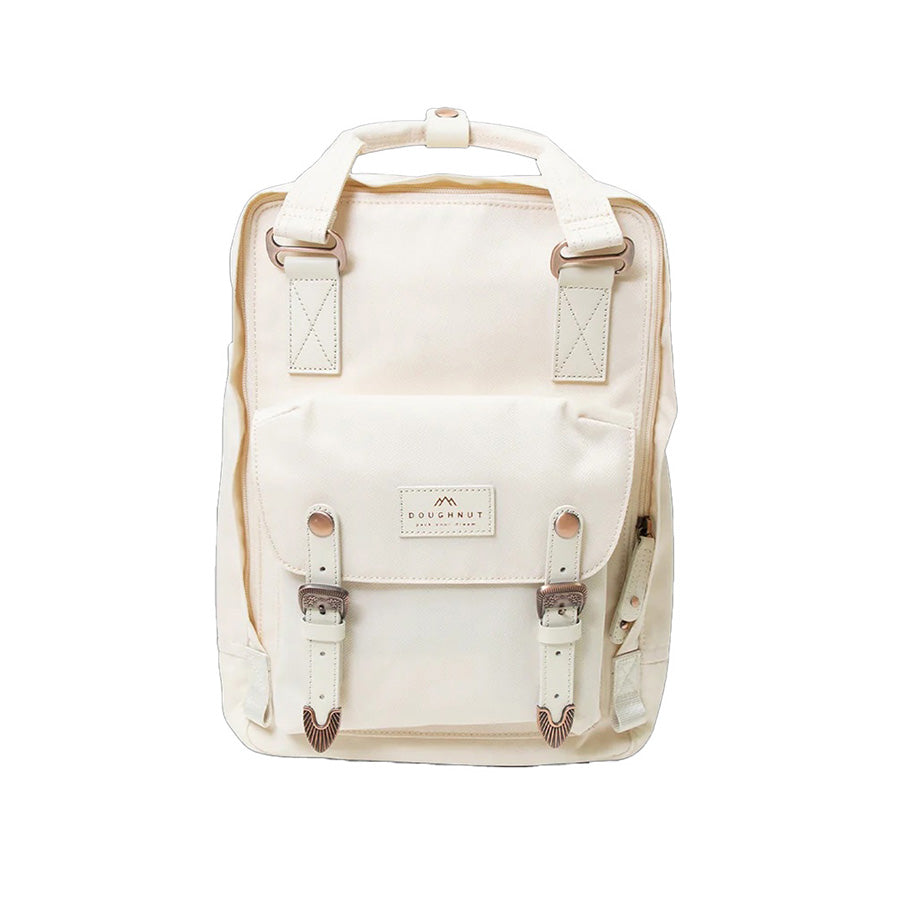 DOUGHNUT Macaroon Backpack - Stylish Waterproof Laptop Backpack for Women & Men - Perfect for School, Travel, and Outdoor Adventures (Mystic Club Cream)