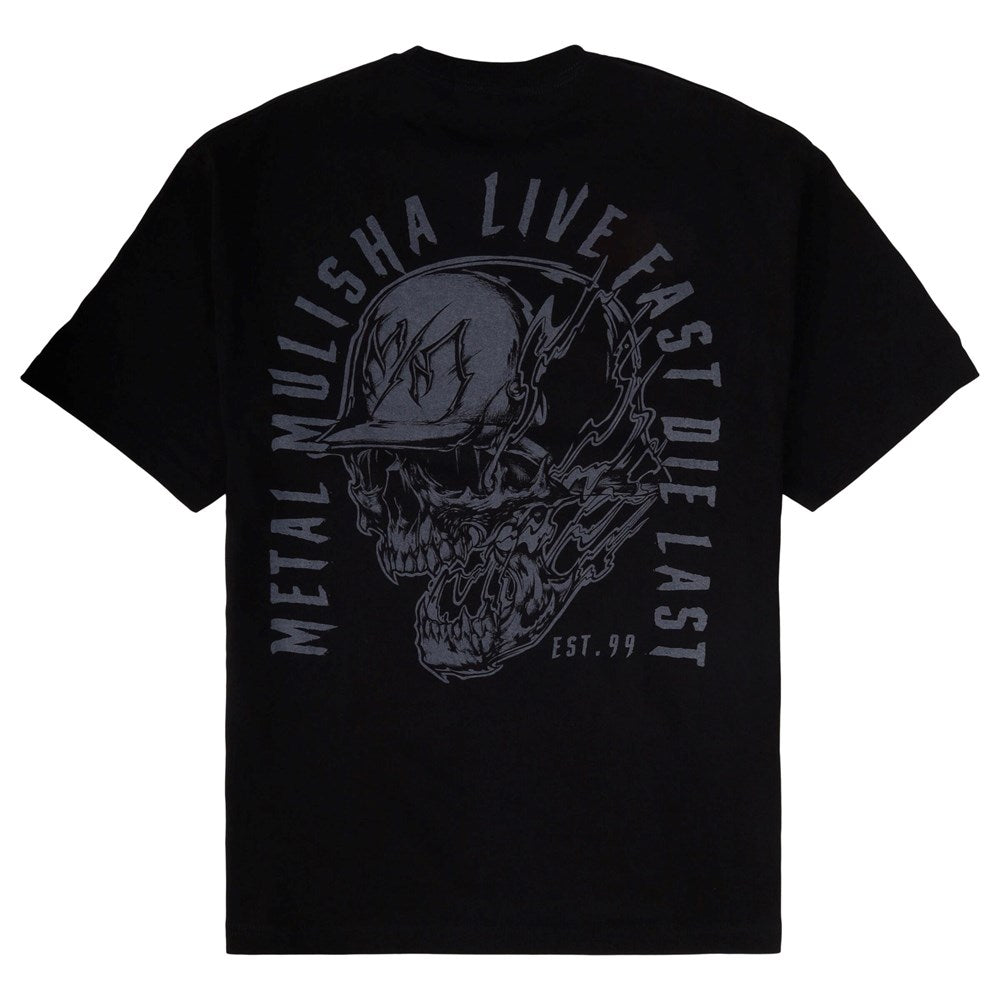 Metal Mulisha Smokin Graphic T-Shirt for Men - Edgy Biker & Skater Style - Perfect for Motorcycle Rides, Skate Sessions & Streetwear Fashion