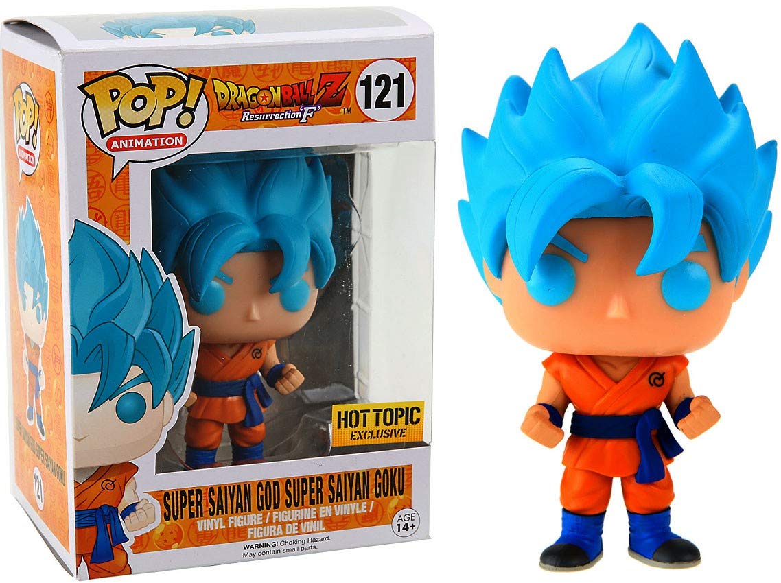 Funko Pop Dragon Ball Z: Super Saiyan God Super Saiyan Goku Action Figure - Anime Collectible for Fans - Perfect for Display, Gifts & Anime Decor