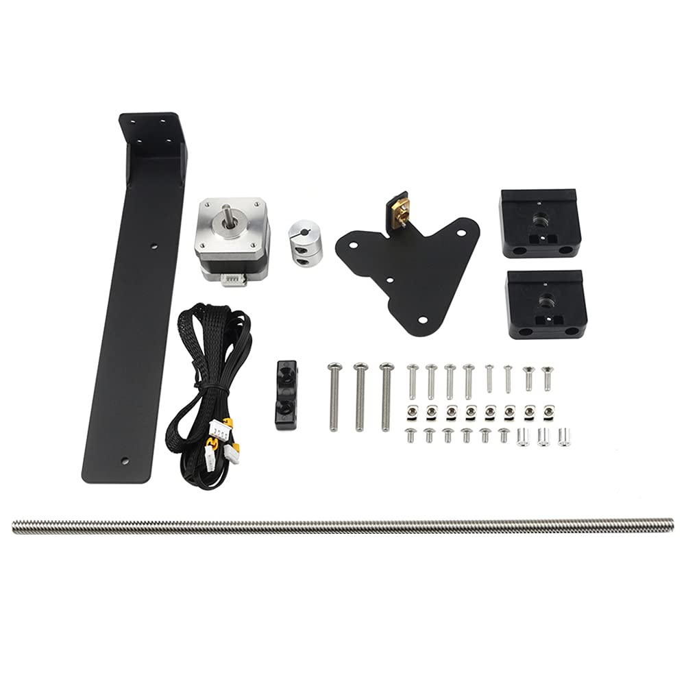 Ender 3 Dual Z-Axis Upgrade Kit with Stepper Motor & Lead Screw - High Precision 3D Printer Parts for Ender 3/Pro/V2 - Improve Print Quality & Stability (Perfect for Large Prints & Professional 3D Printing Projects)