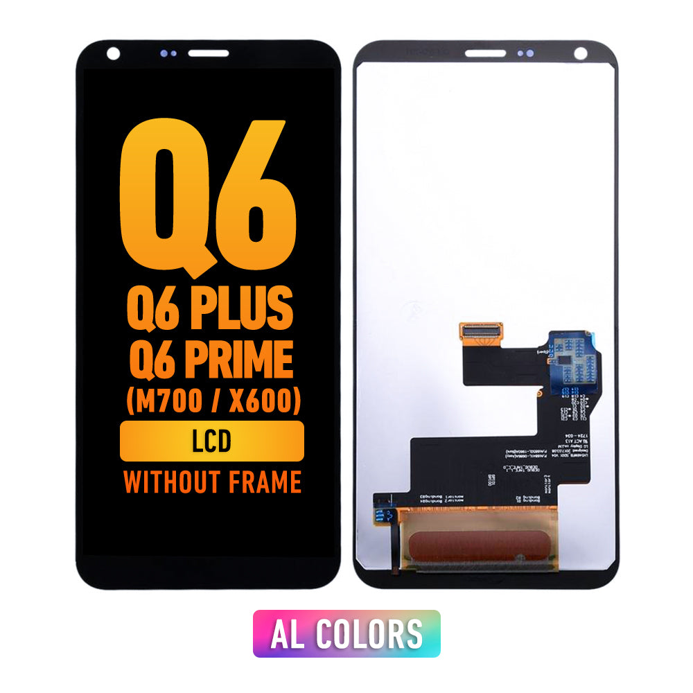 Original LG Q6 / Q6 Plus / Q6 Prime (M700/X600) LCD Screen Replacement - No Frame - All Colors - DIY Repair Kit for Cracked or Damaged Display - Perfect for Home & Professional Phone Repairs