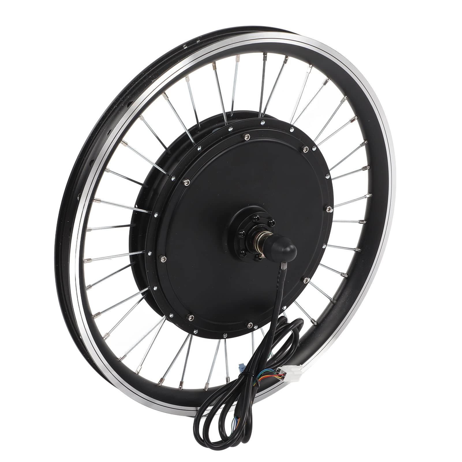 20 Inch Electric Scooter Conversion Kit - Front Drive Motor Wheel with Noise Reduction Aluminum Alloy Rim | Perfect for DIY E-Scooter Upgrades & Urban Commuting