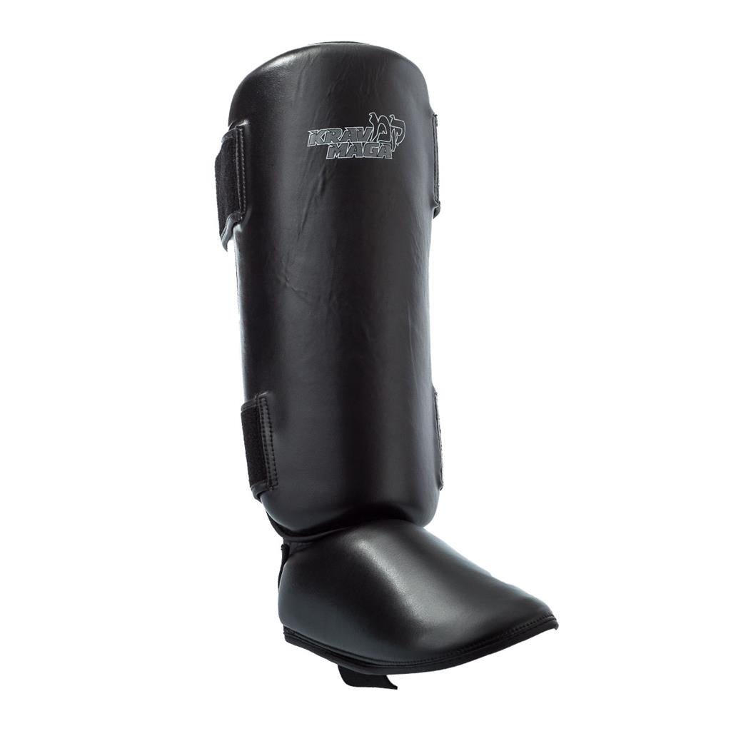 Krav Maga Shin & Instep Guards - Martial Arts Protective Gear for Training & Self-Defense - Perfect for MMA, Kickboxing & Combat Sports