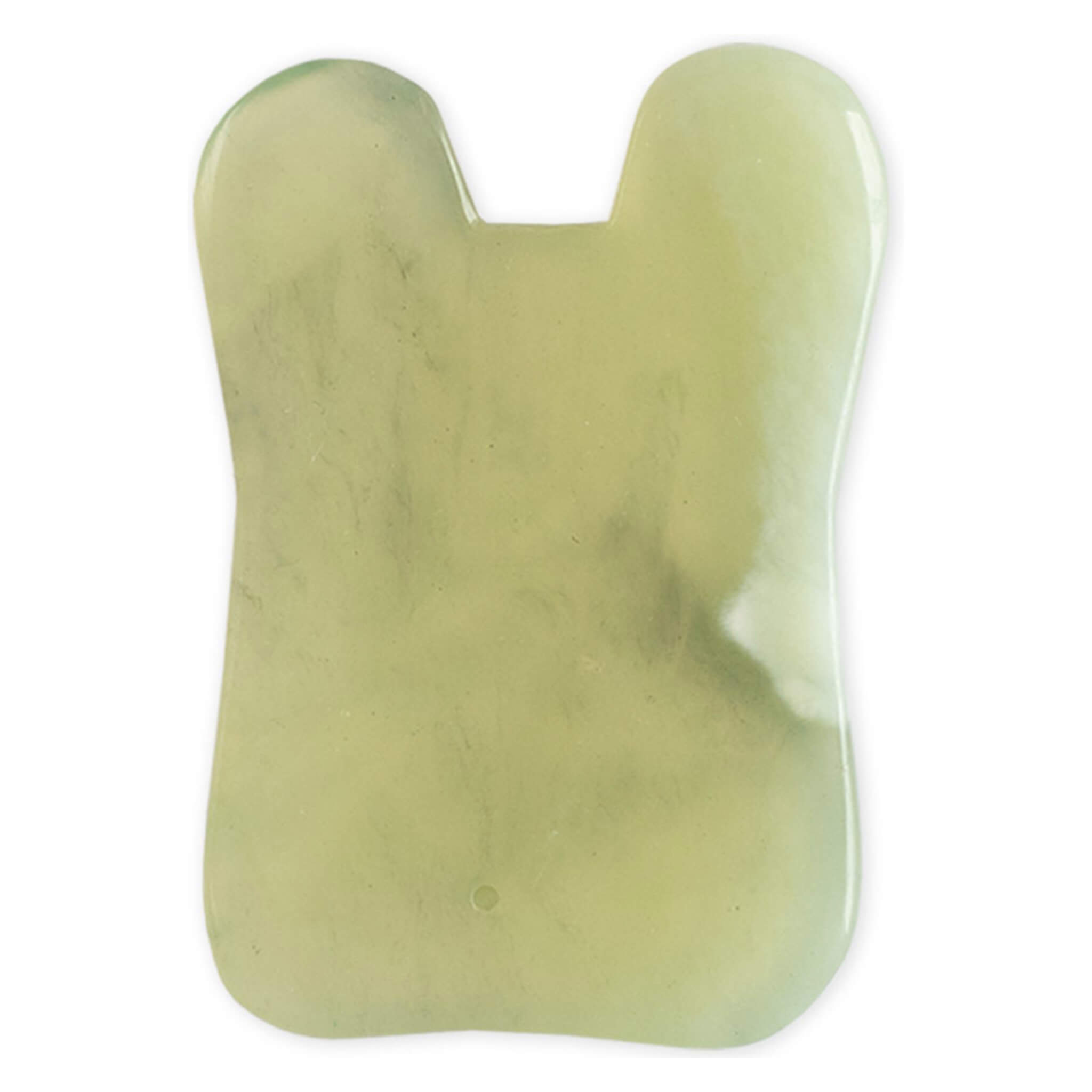 Natural Jade Gua Sha Facial Tool for Skin Rejuvenation & Lymphatic Drainage - Perfect for At-Home Spa & Skincare Routine
