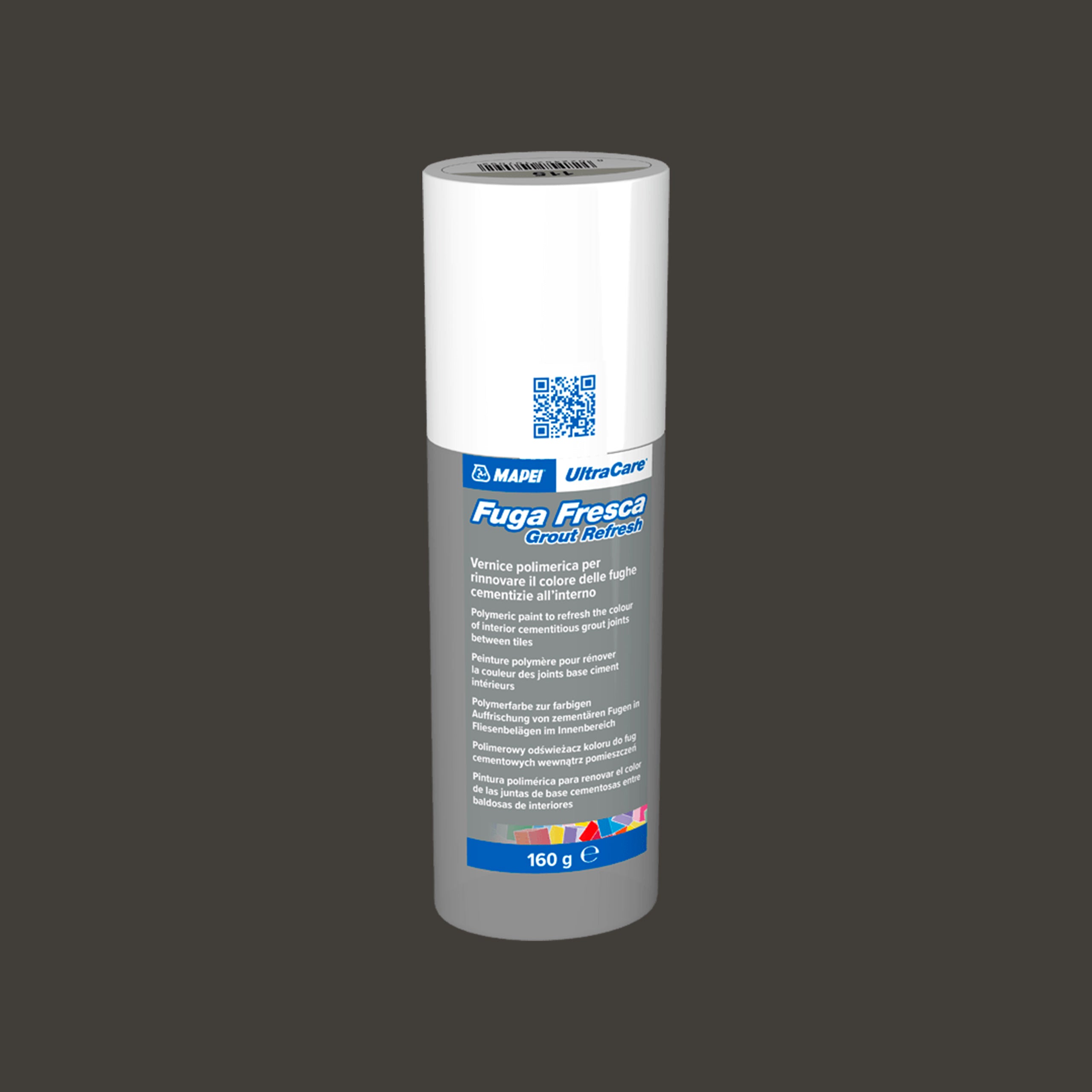 Mapei Ultracare Fuga Fresca Black 120 - Premium Tile Grout for Bathroom, Kitchen & Shower - Waterproof & Mold Resistant Ceramic Tile Grout Sealant for Long-Lasting Protection
