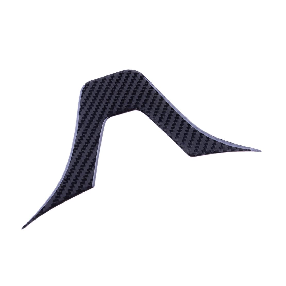 LEEKOUS Carbon Fiber Steering Wheel Cover for Mercedes-Benz C Class & E Class (W204 W205 2007-2010) - Black Car Steering Wheel Protector & Sticker - Perfect for Daily Driving & Luxury Interior Upgrade