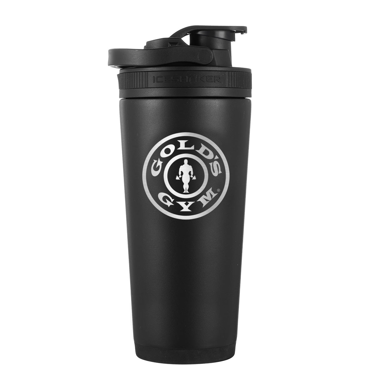 Gold's Gym 26oz Custom Ice Shaker Bottle - Leak Proof Protein Shaker Cup for Gym, Workout & Sports - Perfect for Protein Drinks, Pre-Workout & Post-Workout Nutrition