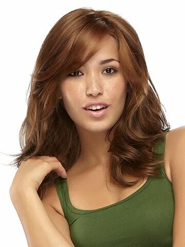 LSZA Blonde Synthetic Wig with Bangs for Women - Ombre Blonde Natural Curly Wig | Fashion Hairstyles for Parties, Cosplay & Daily Wear | Perfect Gift for Women