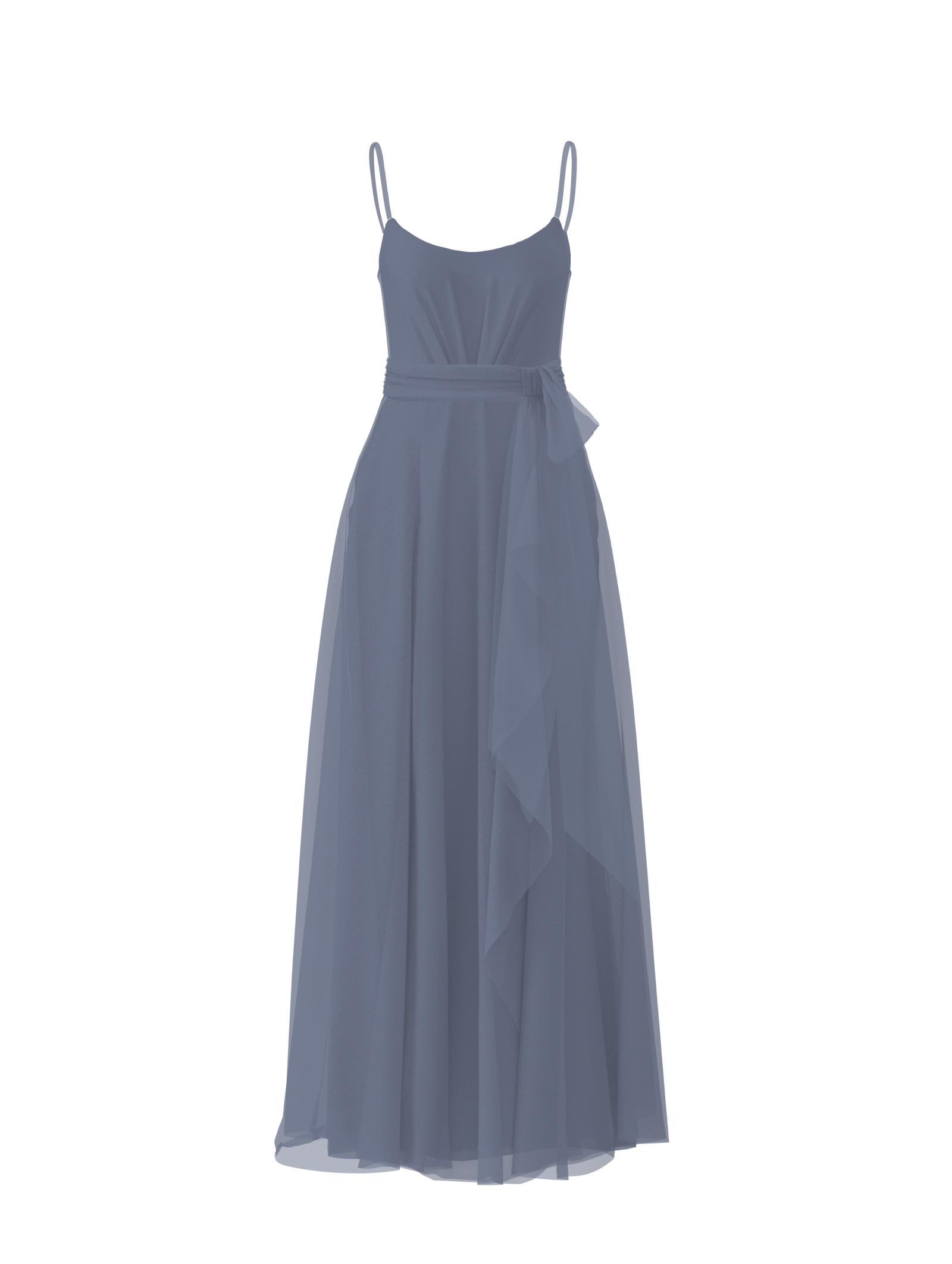 Campbell Bodice & Jaycie Skirt with Sash Belt in Slate - Perfect for Cosplay, Renaissance Fairs, and Themed Parties