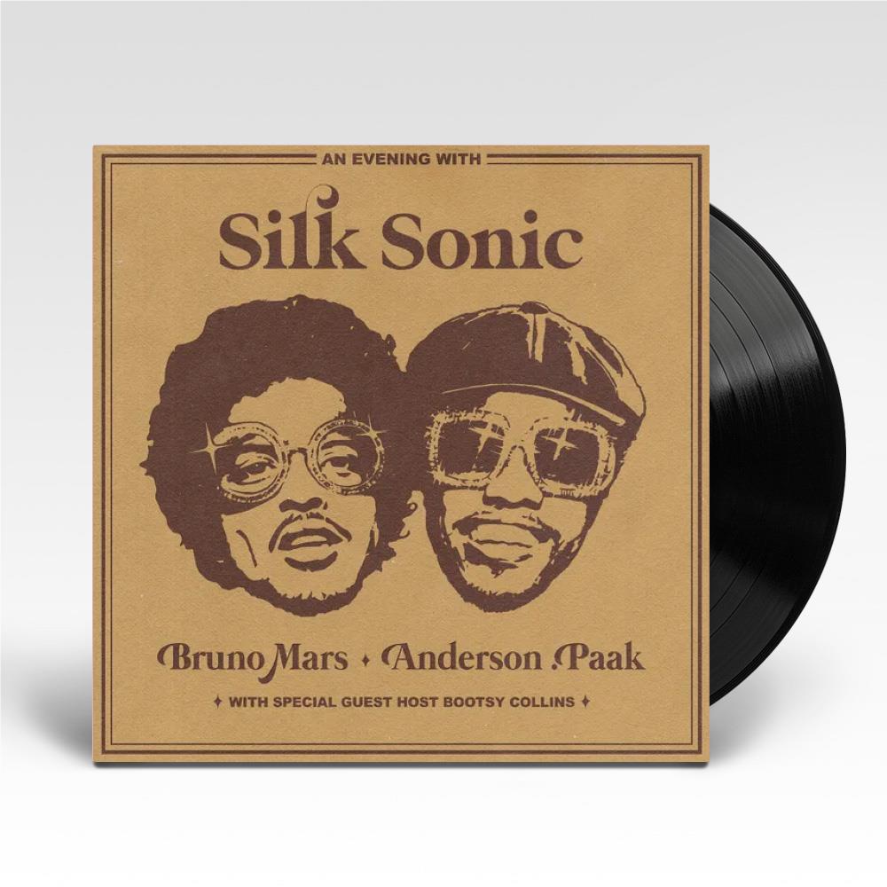An Evening With Silk Sonic Vinyl Record - Limited Edition Reissue - Perfect for Jazz & R&B Music Lovers & Vinyl Collectors