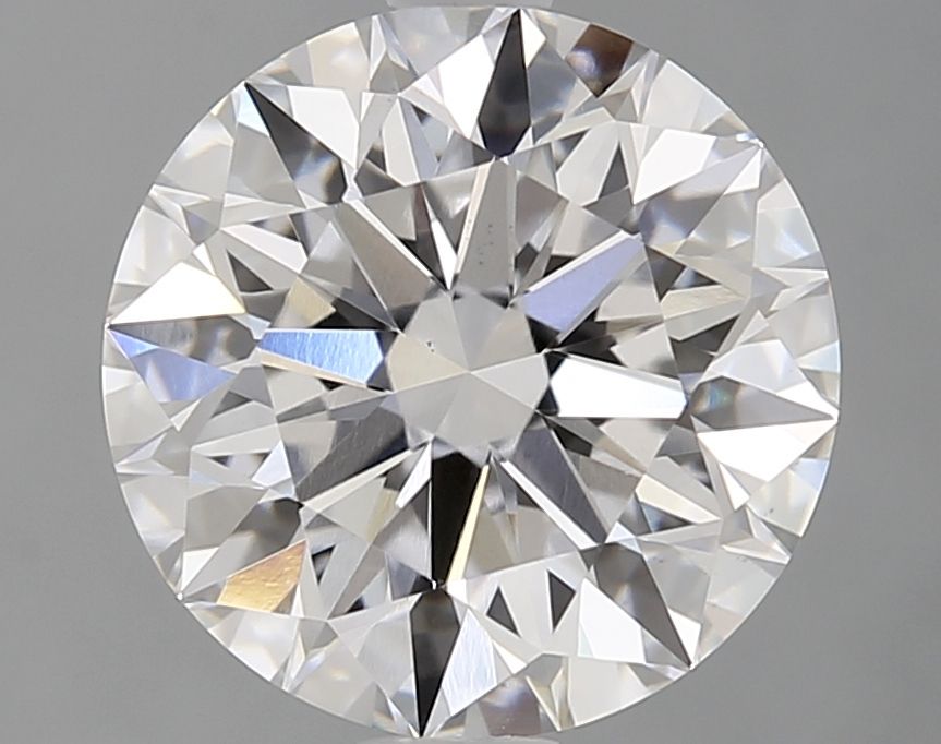 2.17 Carat D Color VS1 Clarity Round Lab-Created Diamond for Engagement Rings & Fine Jewelry